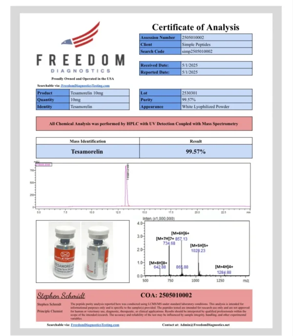 Tesamorelin 10MG - Image 3