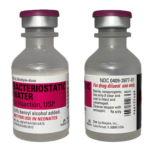 Hospira Bacteriostatic Water 30ml